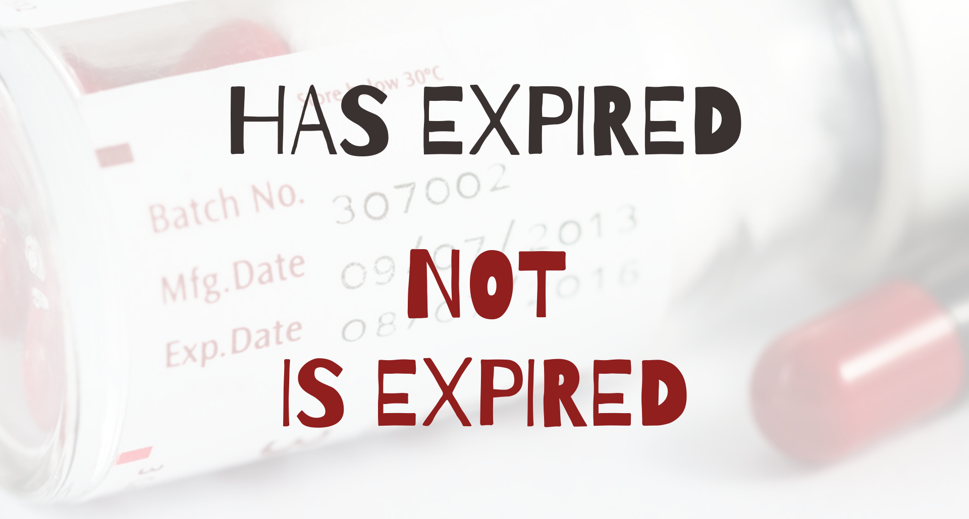 Has Expired NOT Is Expired