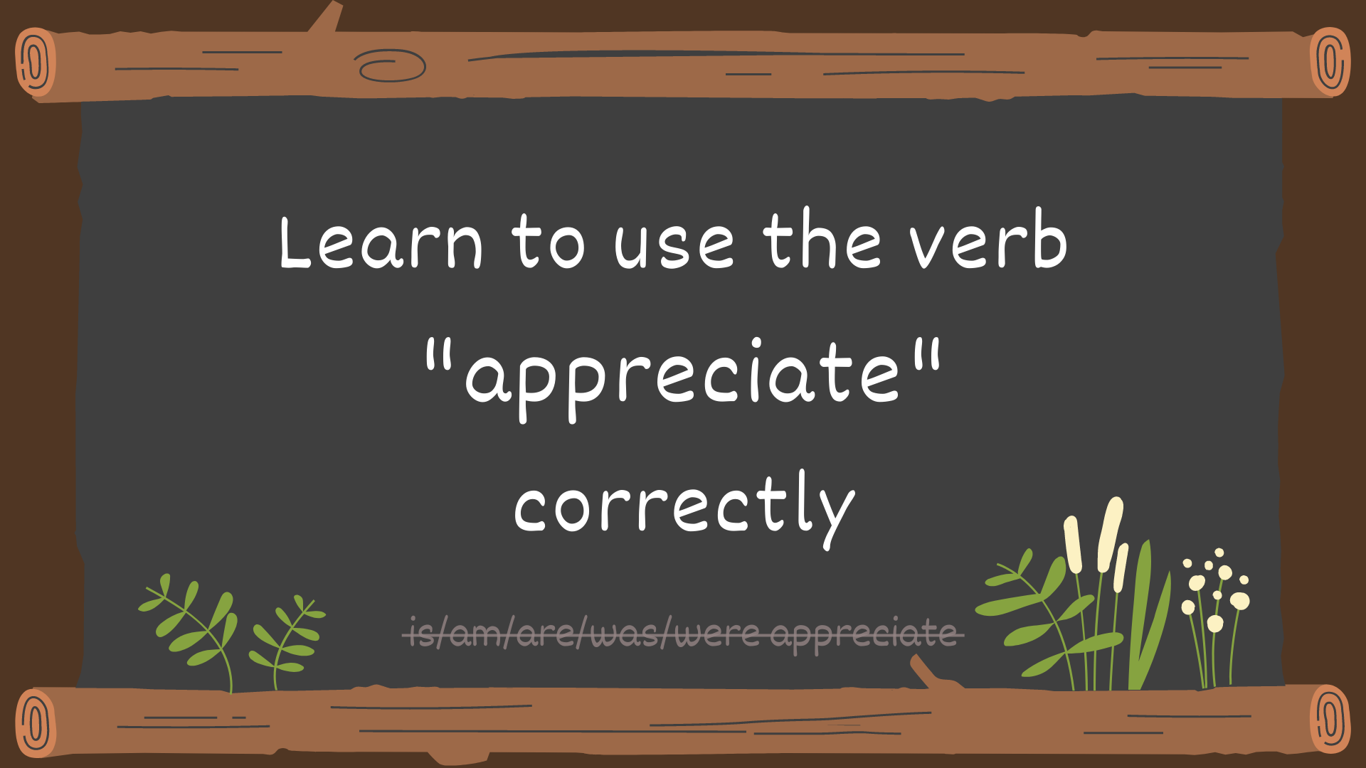 English Café: Learn to use the verb 